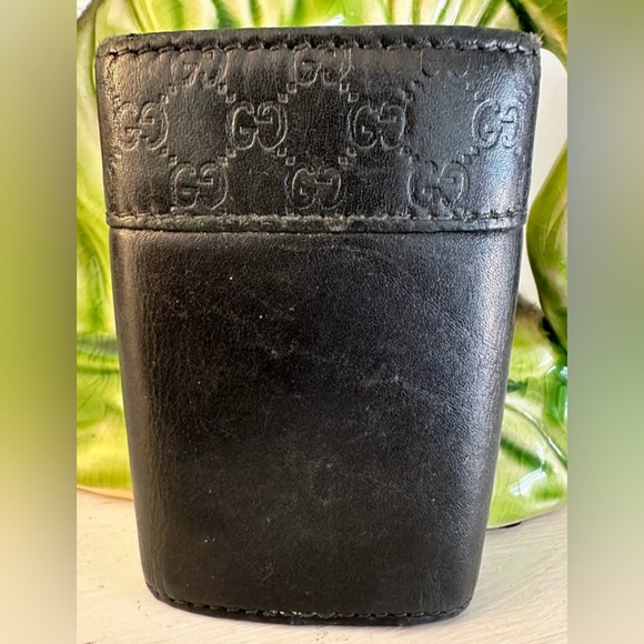 GUCCI Black Signature Leather Key Holder (2564330959) - Picture 3 of 8